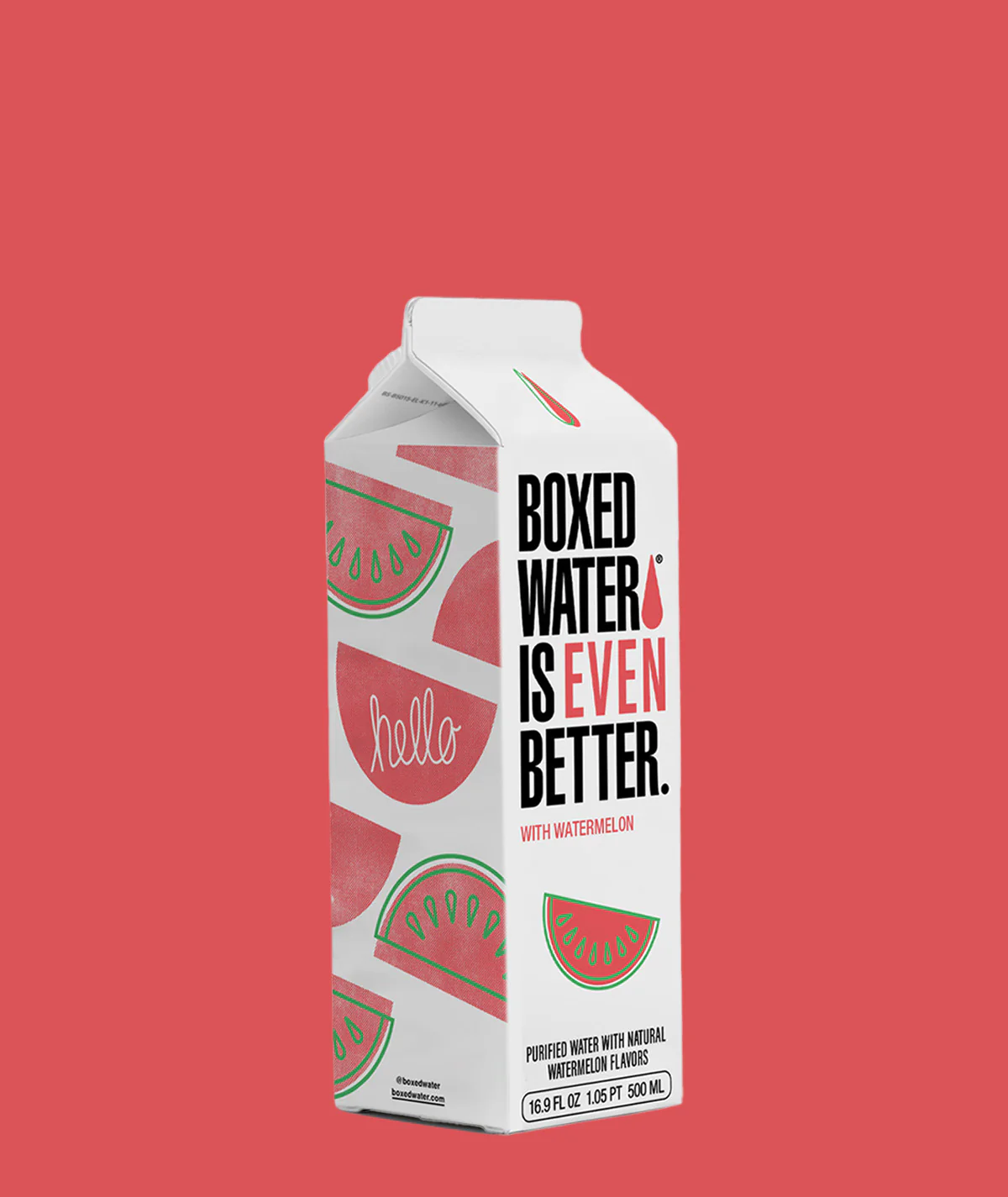Watermelon 500mL Boxed Water - Image 3